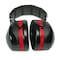 3M Peltor Optime 105 Over-the-Head Ear Muffs, Black, Red H10A - alternate 2